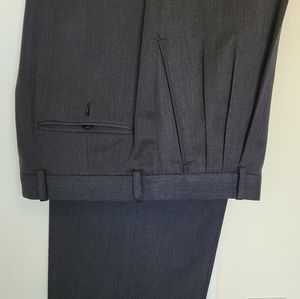 Men's dressy pants,  very good condition,  nice dark gray color